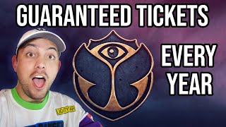 Guaranteed Way to Get Tomorrowland Tickets EVERY YEAR [upl. by Pardo]