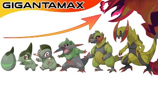 All Pokémon InProgress Evolutions amp Gigantamax Part 36 No 594  612  Gen 5 Unova  Max S [upl. by Lisha]