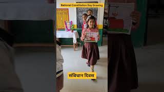 National Constitution Day Drawing संविधान दिवस indian Constitution national law day art shorts [upl. by Waers266]