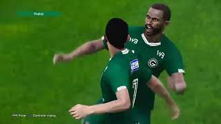 GOIÁS X AMÉRICAMG AO VIVO COM IMAGENS JOGO DE HOJE PES 21 gameplay ps4 [upl. by Asilad]