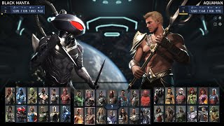 Injustice 2  Black Manta VS Aquaman [upl. by Frere]