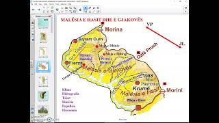 Gjeografia 11 516 Malesia e Hasit dhe Gjakoves Vargu Korabit Lugina e Drinit te Zi [upl. by Niawtna]