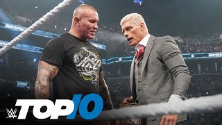 Top 10 Friday Night SmackDown moments WWE Top 10 Oct 25 2024 [upl. by Ahsinrats]