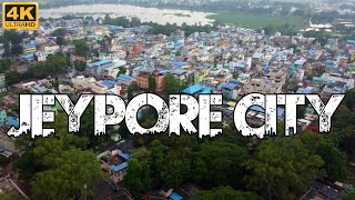 Best Drone Footage Of Jeypore City 4K Koraput  Rabindra Bagh Official [upl. by Aneeuqahs]