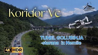 KORIDOR Vc  TUNEL GOLUBINJA iz Nemile dronephotography dronekamenjas subscribe 4K [upl. by Lean]