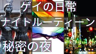 ゲイのリアルなナイトルーティーン Night Routine gay mans simple night [upl. by Aniral]