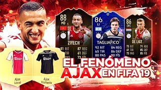 😱 MIRA LO QUE ESTÁ PASANDO CON EL AJAX EN FIFA 19 [upl. by Ayalat743]