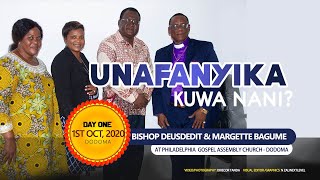 Bishop Deusdedit amp Margette Bagume Somo Unafanyika kuwa nani  Dodoma Day 1 [upl. by Manoop816]