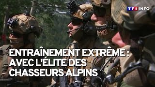 Entraînement extrême  avec lélite des chasseurs alpins [upl. by Christoper803]