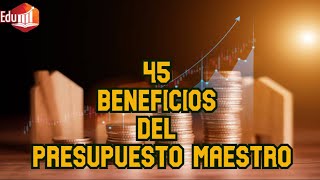 45 Beneficios del Presupuesto Maestro [upl. by Sherye]