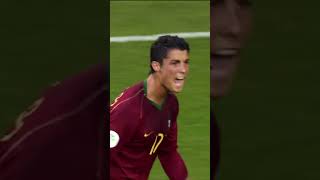 Cristiano Ronaldo World Cup Debut Shorts football edit  viral  debut [upl. by Sigfried]