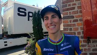 Balsamo wins stage 1 at SLT2023 by a few centimeters quotIts like a dream to win againquot [upl. by Marba]