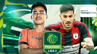 Persibo bojonegoro vs persipura jayapura  pegadaian liga 2 Aiscore live [upl. by Abramson]