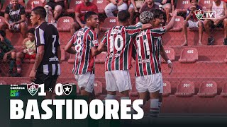 BASTIDORES DA VITÓRIA DO FLUMINENSE SOBRE O BOTAFOGO PELA TAÇA GUANABARA SUB17 [upl. by Idieh]