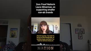 Zero Proof Nations Laura Silverman on supporting small NA brands podcast alcoholfreedrinks [upl. by Ahsitil844]