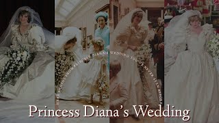 Rare Photos From Princess Diana’s Wedding You’ve Never Seen Before [upl. by Jardena757]