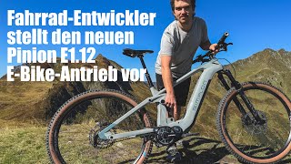 Motor und Getriebe in einem System Der neue EBikeAntrieb Pinion E112 [upl. by Elle198]