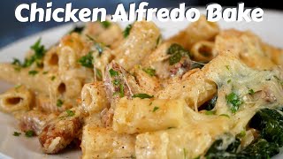 Easy and Delicious Cajun Chicken Alfredo Bake Recipe [upl. by Arotak789]