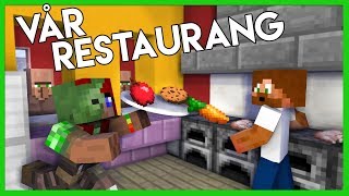 Vår Restaurang i Minecraft🍔🍕 [upl. by Aennyl]