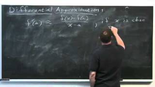 Linear Approximation  Differential Calculus [upl. by Oletta68]