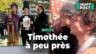 Quand Timothée Chalamet fait son apparition au concours de sosies de Timothée Chalamet [upl. by Anoval]