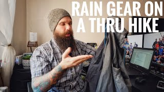 Rain Gear I Used On My Appalachian Trail Thru Hike [upl. by Vernor]