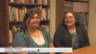 Words of Preservation Arapaho Language at University of Wyoming [upl. by Uriel256]