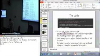 Day 3 Part 2 Exploits 2 Exploits in the Windows Environment [upl. by Gianni]