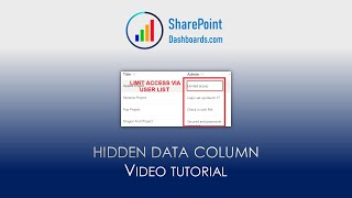 Hidden Data column in SharePoint Online Microsoft Lists Modern List View [upl. by Heigl298]