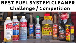 The Best Pour In Fuel Injector Cleaner  9 Tested In The Challenge  This One Works [upl. by Amorete539]