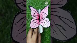 Butterfly Bookmark 🦋 shorts ytshots craft art [upl. by Aymik153]