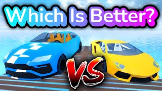 Lamborghini Vs Surus \ Roblox Jailbreak Experiment [upl. by Low69]