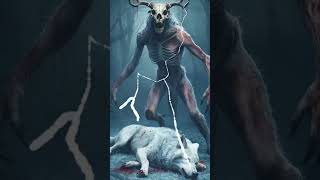 Wendigo vs White Animals polar bear Tiger Wolf blackpanther king kong Yeti hyena [upl. by Caressa]