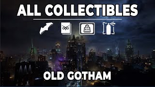 Gotham Knights  OLD GOTHAM Collectibles Guide All Batarangs Historia Strigidae Landmarks amp Art [upl. by Rotow]