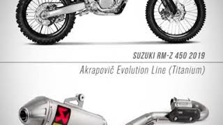 Akrapovic SOUND comparativa scarichi completi Cross 450 2019  MotoRacingShopcom [upl. by Freeman84]