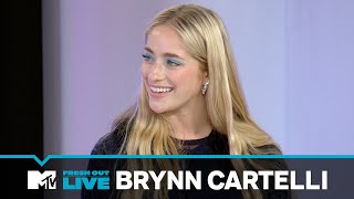 Brynn Cartelli on her debut album “OUT OF THE BLUE”  MTVFreshOut [upl. by Jerad]