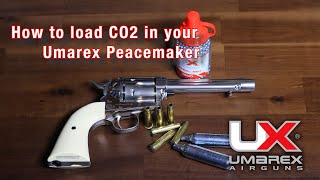 Loading CO2 Cartridge in the Colt The Peacemaker  Umarex Airguns [upl. by Nuzzi]