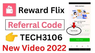 Reward Flix Referral Code  Reward Fox Referral Code  reward fox app referral code [upl. by Merrell]