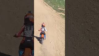 Giro in pista Nathan Quarta con KTM SX 50 Factory Edition 2024 co Crossodromo Jassa Belsito CS [upl. by Ahsiruam11]