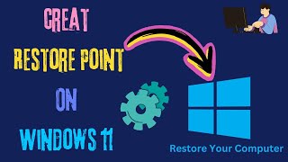 How to create a system restore point on Windows 11 How to Restore Windows 11 [upl. by Enitsirk525]