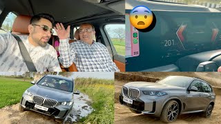 Almost Crashed at 200kmhr 😨 Papa Does BMW SPEED Test  BMW X5 buri Tarah Fass Gayi 😭 [upl. by Schwejda]