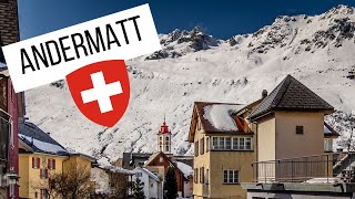 Andermatt Travel Guide  Ski FREE in Andermatt Switzerland with the EPIC Pass [upl. by Caye]