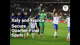 Italy and France Advance in UEFA Nations League [upl. by Rennerb285]