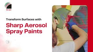 Sharp Aerosol Spray Paint [upl. by Vano903]