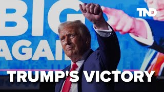 Trump wins presidential election with projected 277 votes [upl. by Ilysa609]