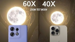 Motorola Edge 50 pro vs iphone 15 pro max Live Zoom test MooN [upl. by Brynna153]