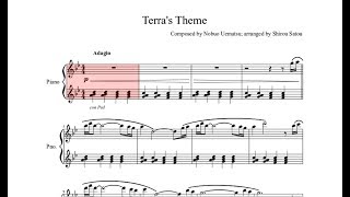 Terras Theme  Violin  from Final Fantasy VI [upl. by Latrena]