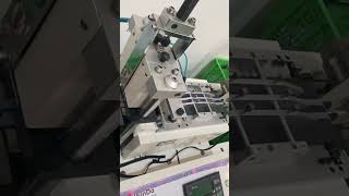 Auto Machine Ultrasonic cut subscribe automation video shortvideo [upl. by Thier598]