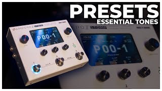 AMPERO II STOMP PACK ESSENTIAL TONES  PRESETS [upl. by Coridon]