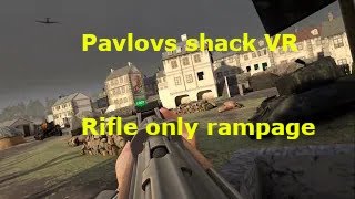 Pavlovs Shack VR Rifle only rampage metaquest 3 [upl. by Ithsav]